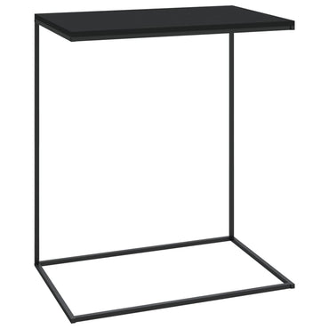 Side Table Black 55X35X66 Cm Engineered Wood