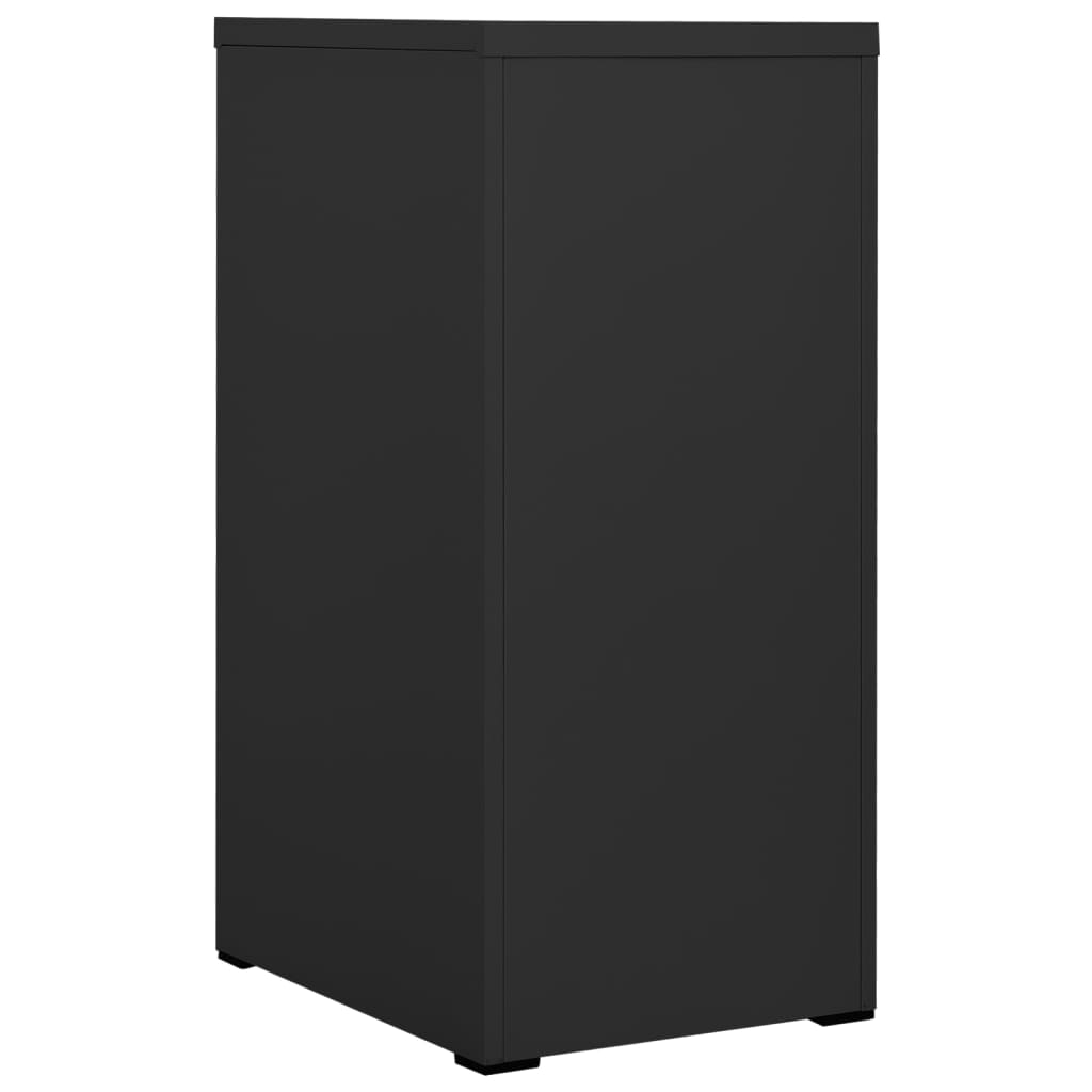 Filing Cabinet Anthracite 46X62X102.5 Cm Steel