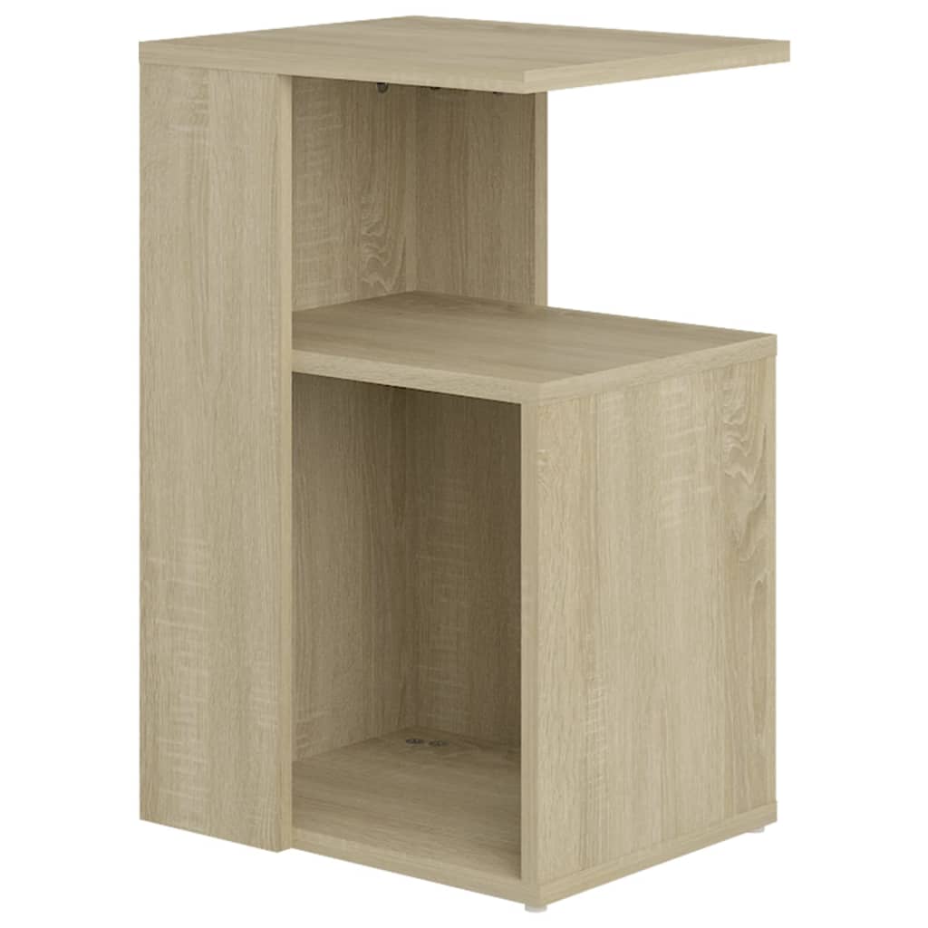 Side Table Sonoma Oak 36X30X56 Cm Engineered Wood