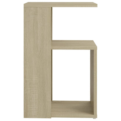 Side Table Sonoma Oak 36X30X56 Cm Engineered Wood