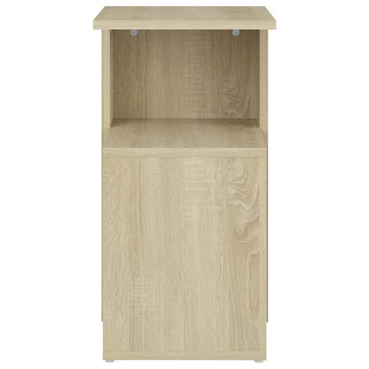 Side Table Sonoma Oak 36X30X56 Cm Engineered Wood