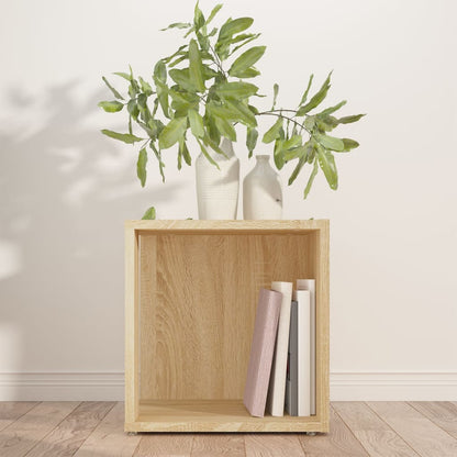 Side Table Sonoma Oak 33X33X34.5 Cm Engineered Wood