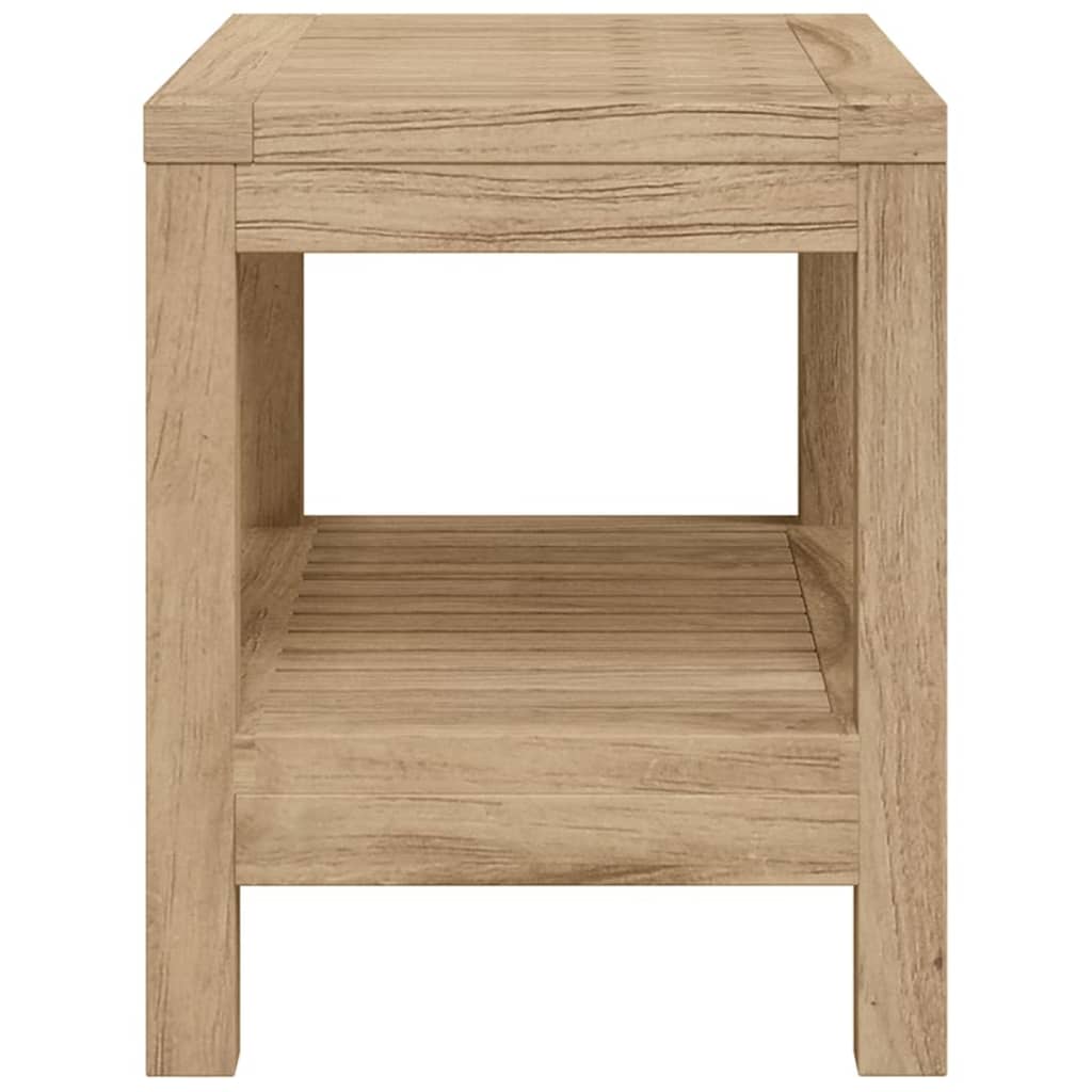 Bathroom Side Table 60X30X45 Cm Solid Wood Teak