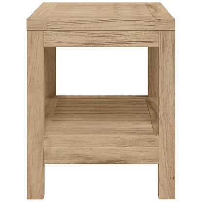 Bathroom Side Table 60X30X45 Cm Solid Wood Teak