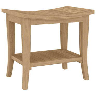 Bathroom Side Table 50X35X45 Cm Solid Wood Teak