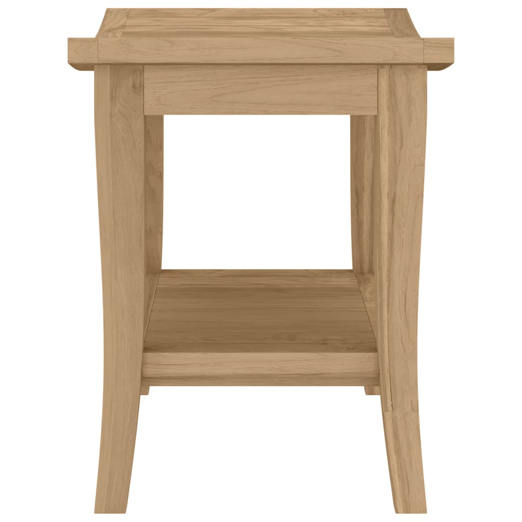 Bathroom Side Table 50X35X45 Cm Solid Wood Teak