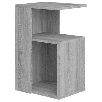 Side Table Grey Sonoma 36X30X56 Cm Engineered Wood