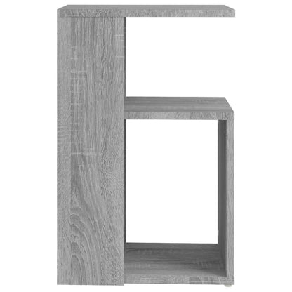 Side Table Grey Sonoma 36X30X56 Cm Engineered Wood