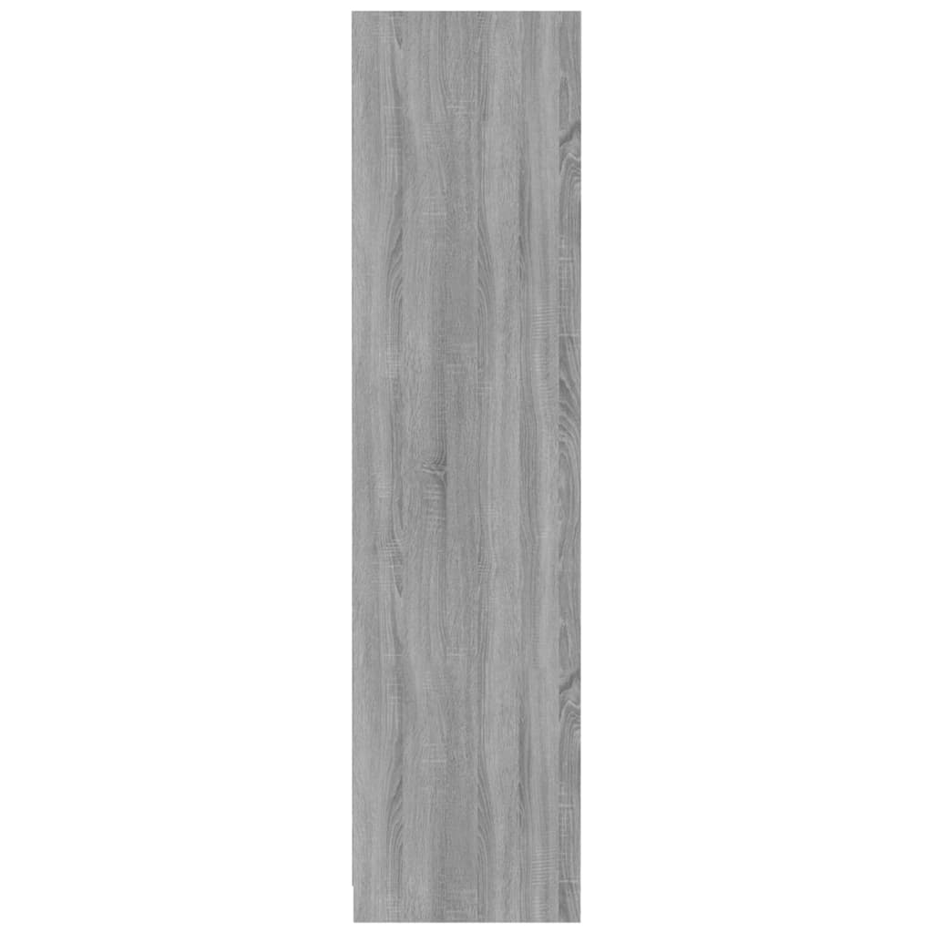 Wardrobe Grey Sonoma 100X50X200 Cm Engineered Wood