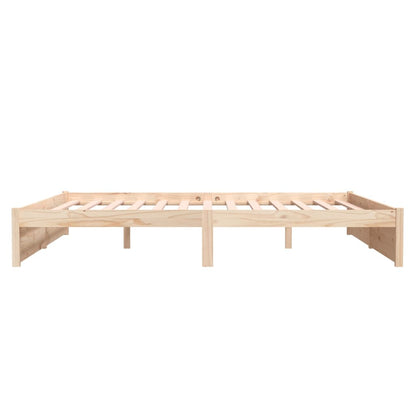 Bed Frame Solid Wood 180X200 Cm Super King Size