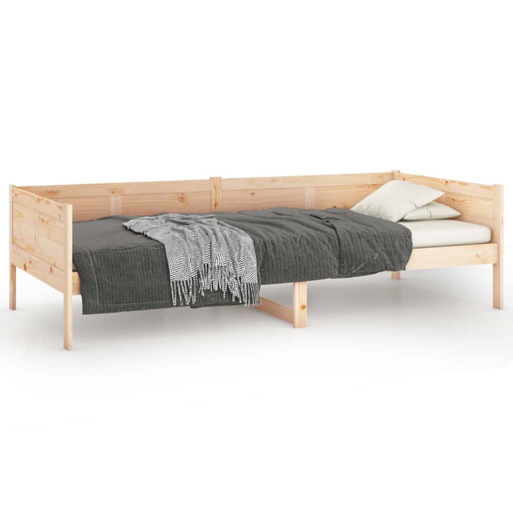 Day Bed Solid Wood Pine 90X190 Cm