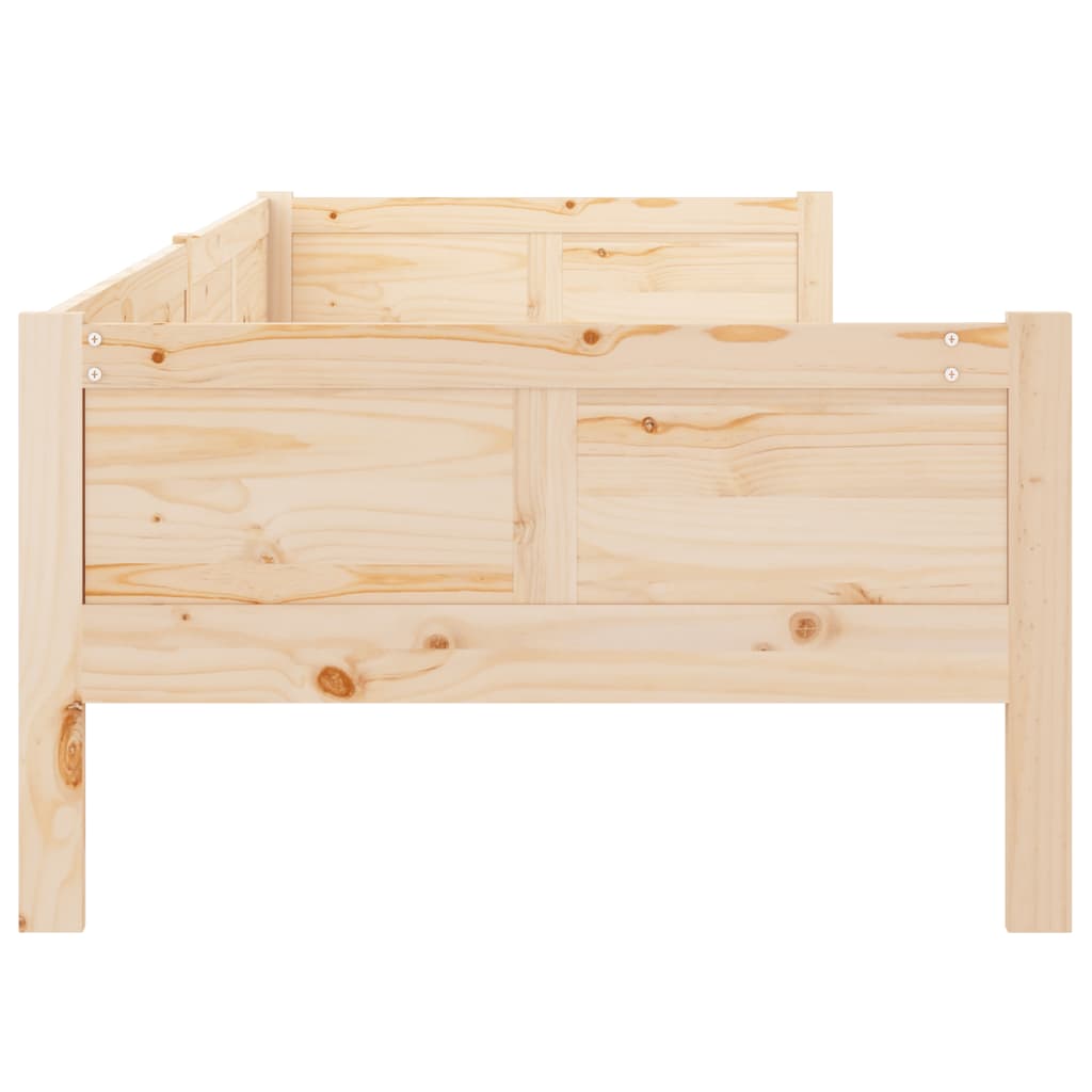 Day Bed Solid Wood Pine 90X190 Cm