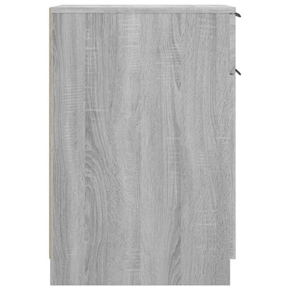 Desk Cabinet Grey Sonoma 33.5X50X75 Cm Engineered Wood