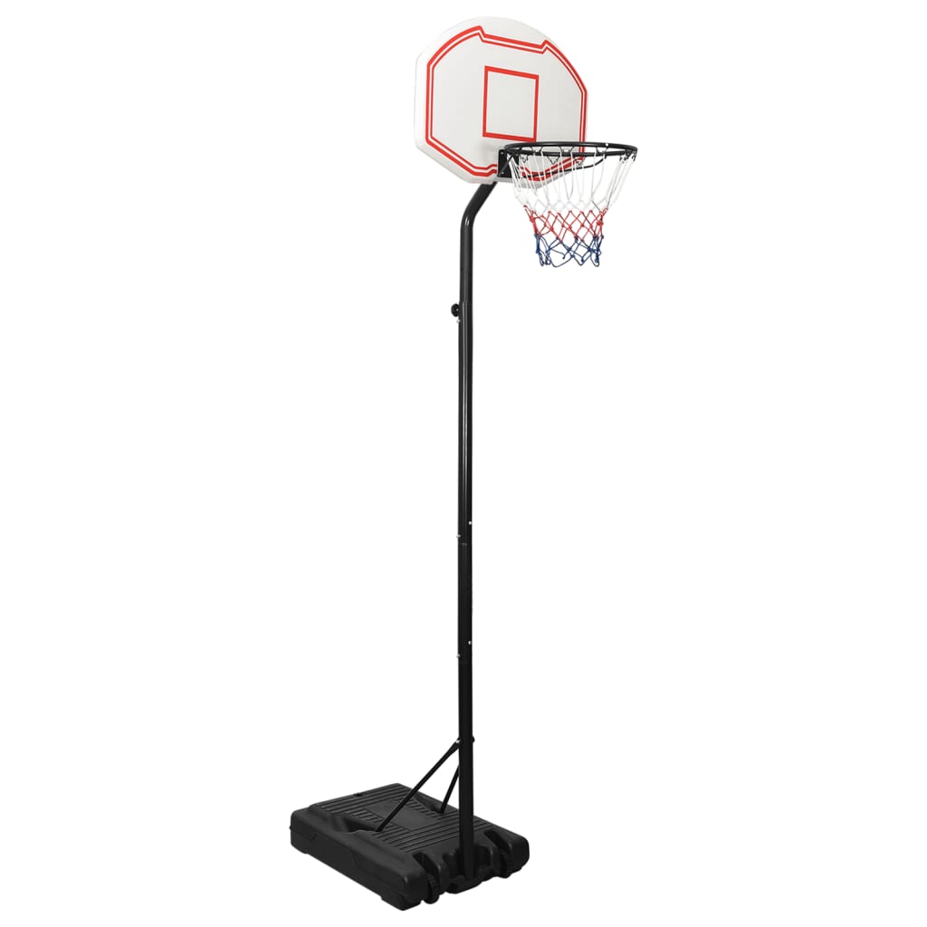 Basketball Stand White 282-352 Cm Polyethene