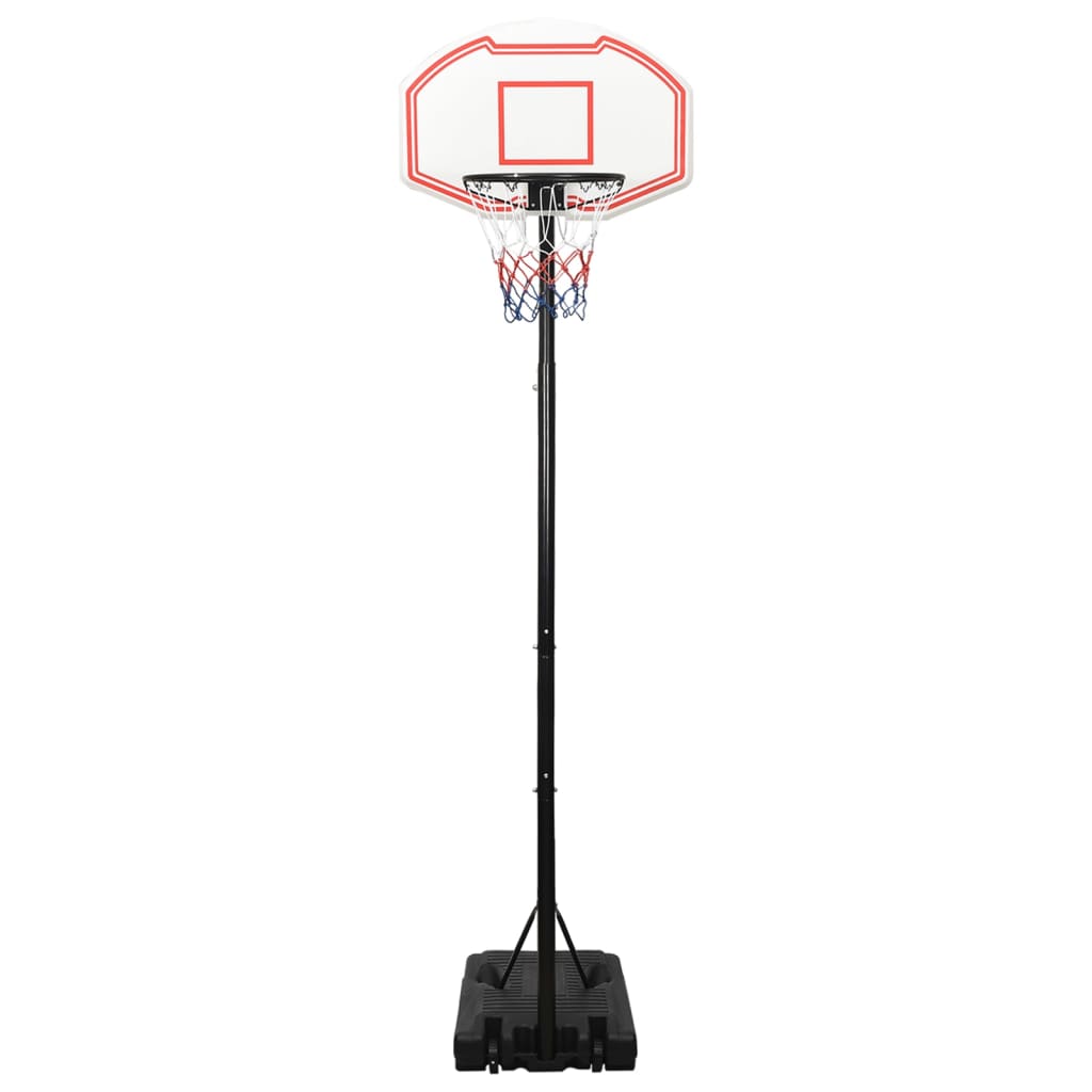 Basketball Stand White 282-352 Cm Polyethene