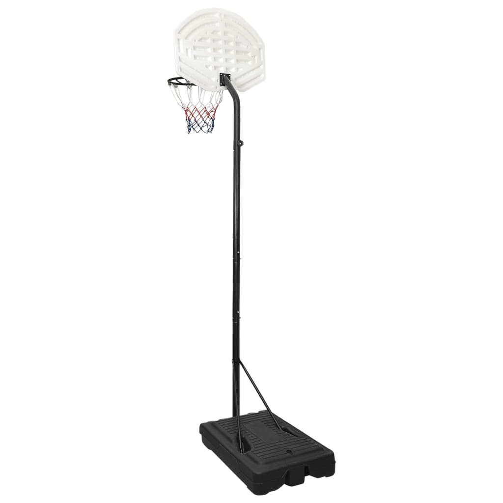 Basketball Stand White 282-352 Cm Polyethene