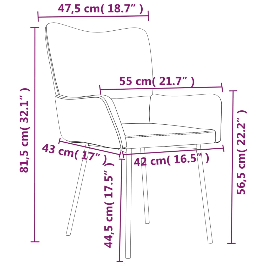 Dining Chairs 2 Pcs Light Grey Velvet