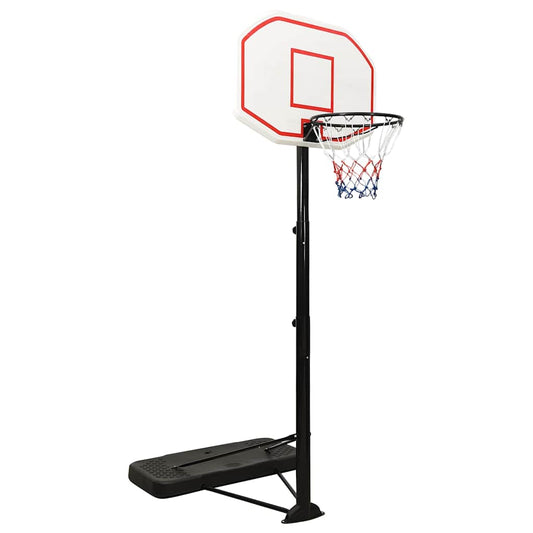 Basketball Stand White 258-363 Cm Polyethene