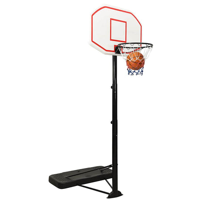 Basketball Stand White 258-363 Cm Polyethene