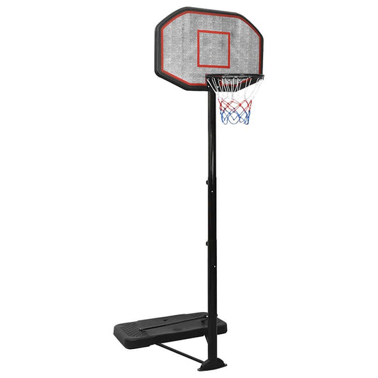 Basketball Stand Black 258-363 Cm Polyethene