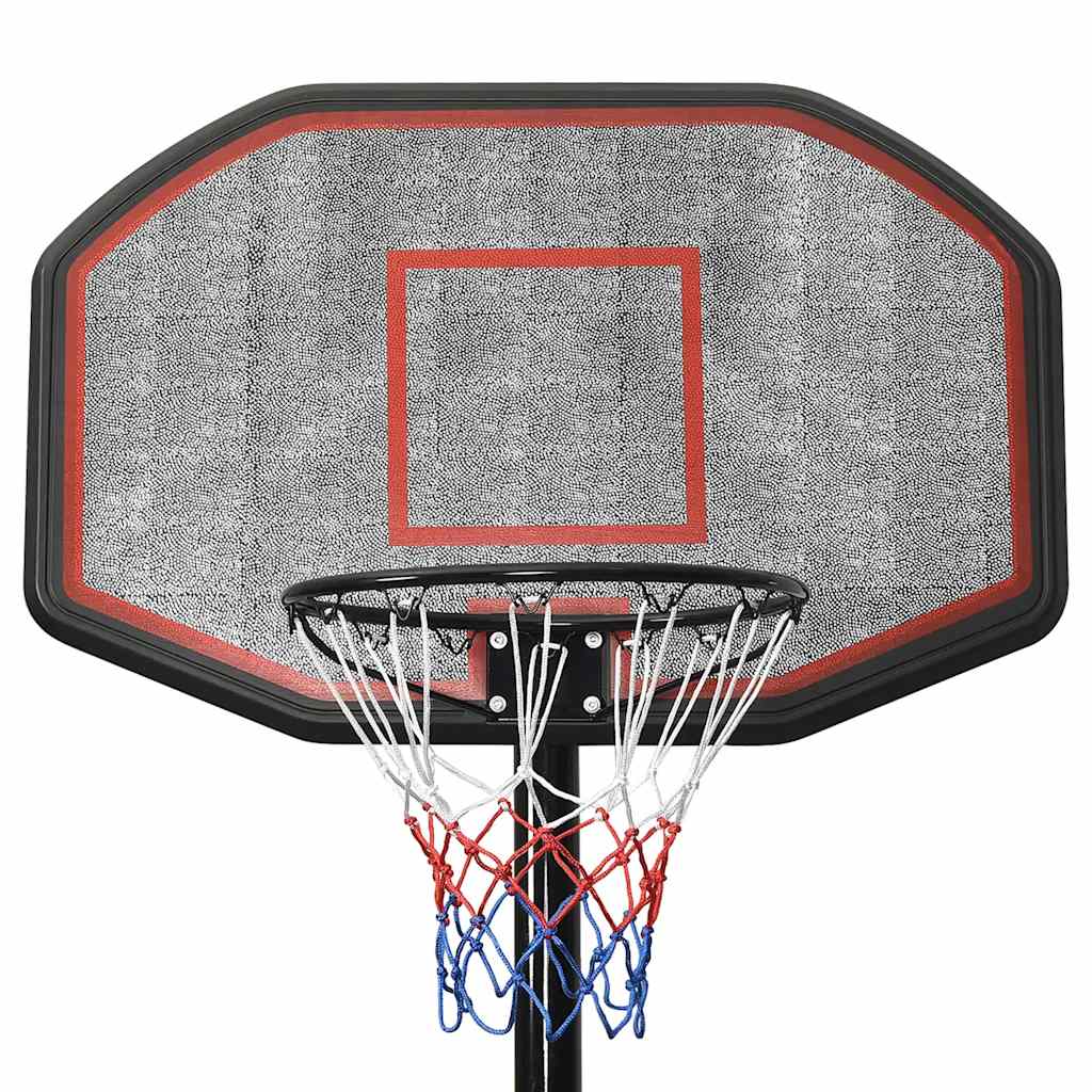 Basketball Stand Black 258-363 Cm Polyethene