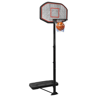 Basketball Stand Black 258-363 Cm Polyethene