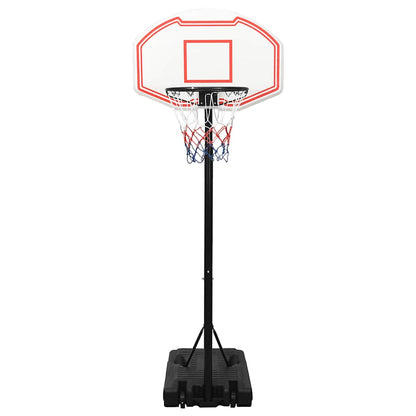 Basketball Stand White 237-307 Cm Polyethene