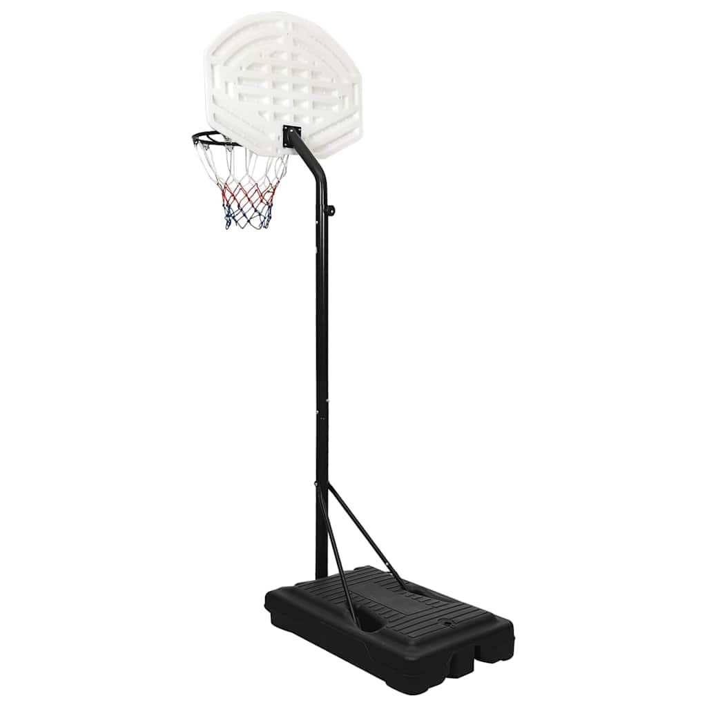 Basketball Stand White 237-307 Cm Polyethene