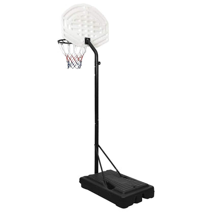 Basketball Stand White 237-307 Cm Polyethene