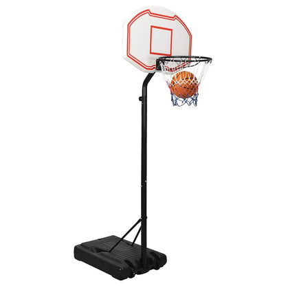 Basketball Stand White 237-307 Cm Polyethene