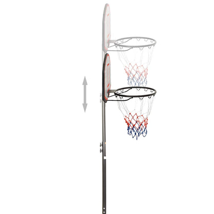 Basketball Stand Black 216-250 Cm Polyethene