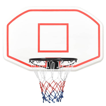 Basketball Backboard White 109X71X3 Cm Polyethene