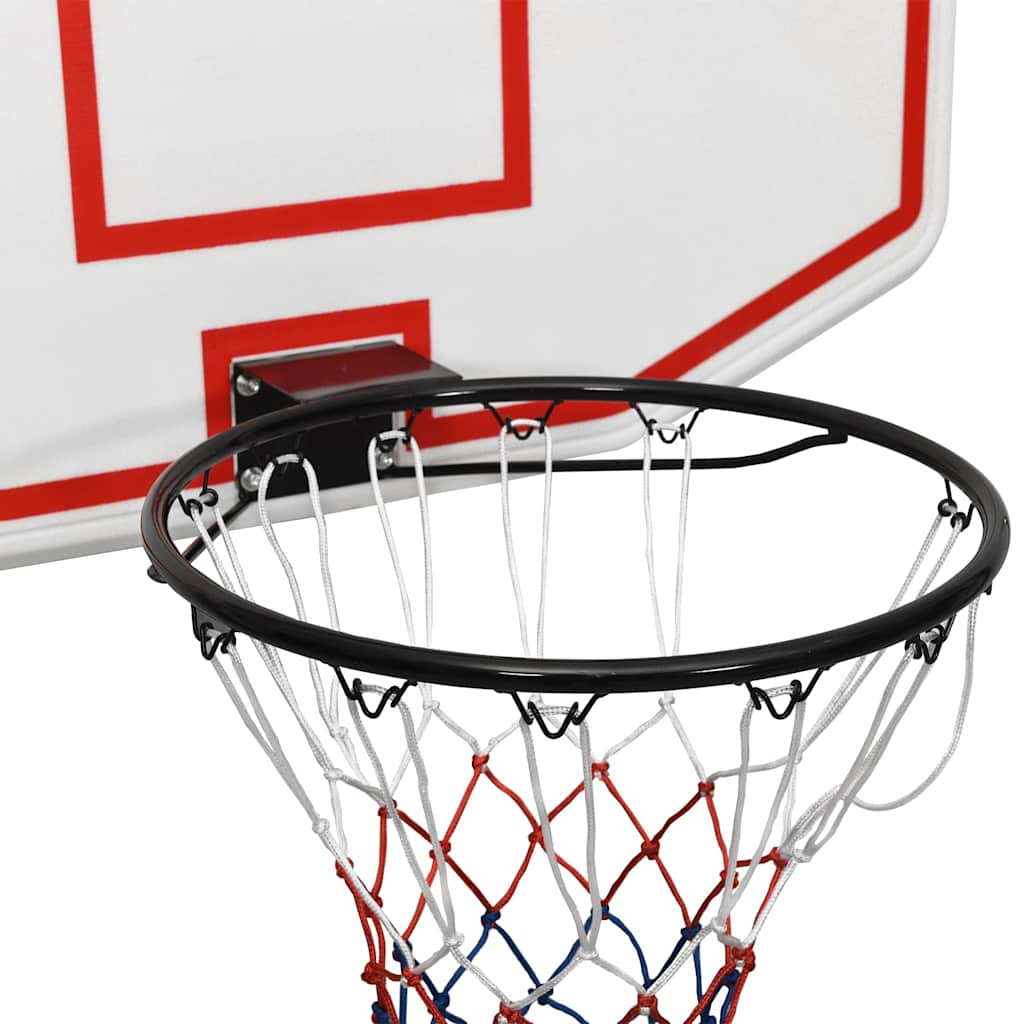 Basketball Backboard White 71X45X2 Cm Polyethene