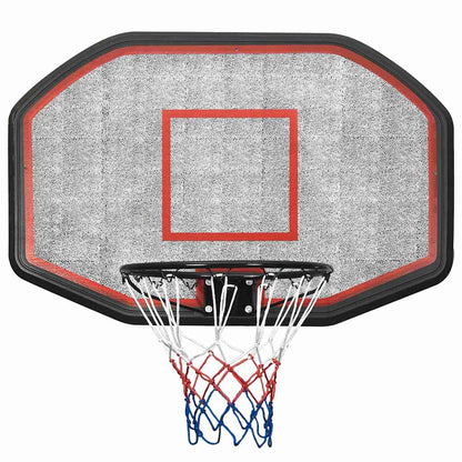 Basketball Backboard Black 109X71X3 Cm Polyethene