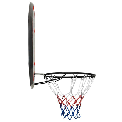 Basketball Backboard Black 109X71X3 Cm Polyethene