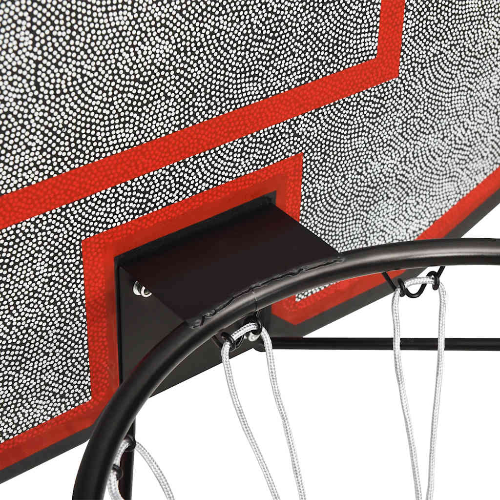 Basketball Backboard Black 90X60X2 Cm Polyethene