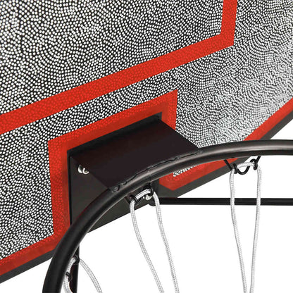 Basketball Backboard Black 90X60X2 Cm Polyethene