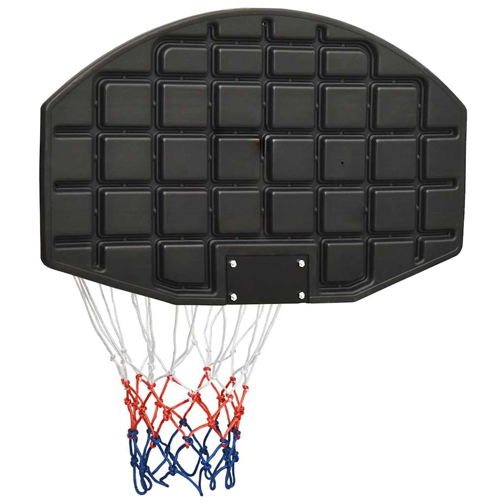 Basketball Backboard Black 71X45X2 Cm Polyethene