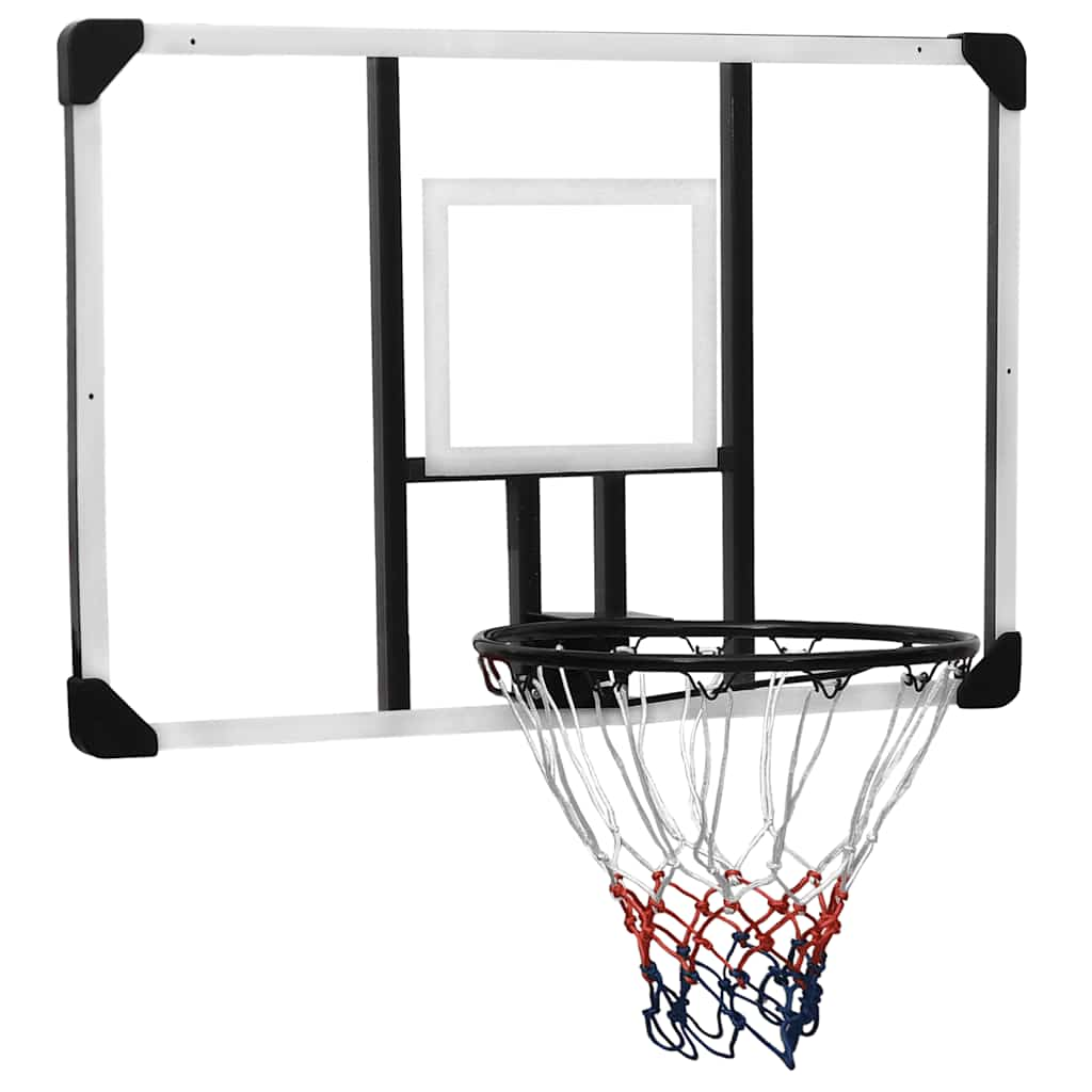 Basketball Backboard Transparent 106X69X3 Cm Polycarbonate