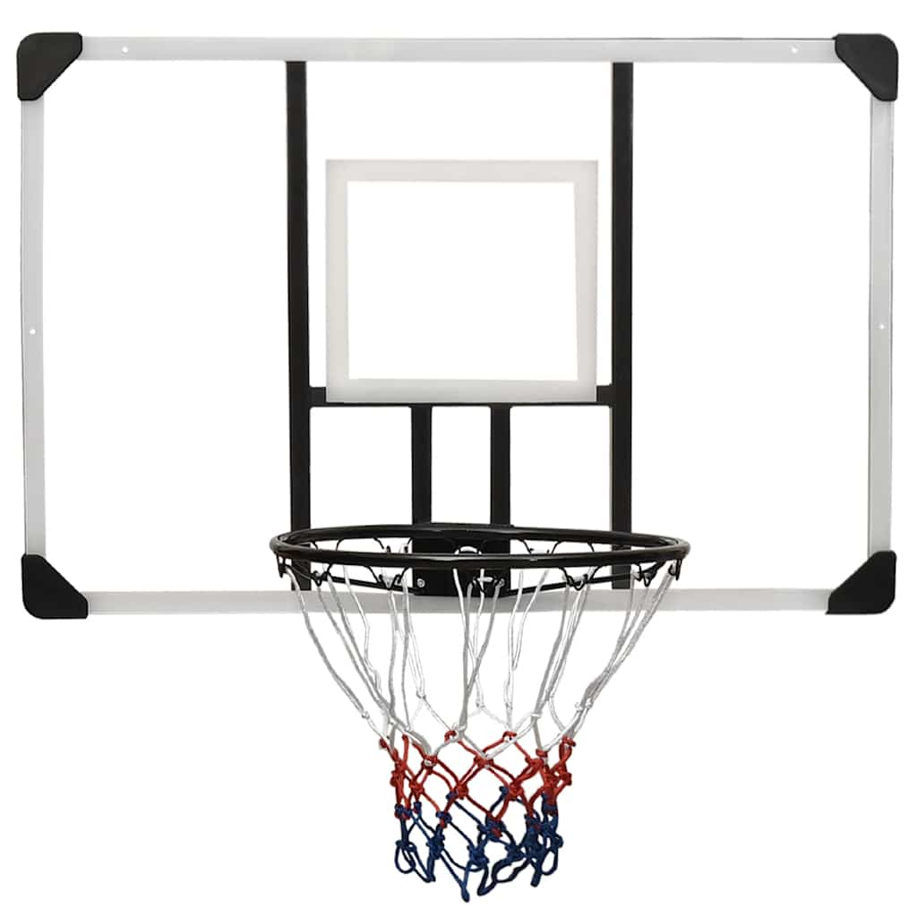 Basketball Backboard Transparent 106X69X3 Cm Polycarbonate