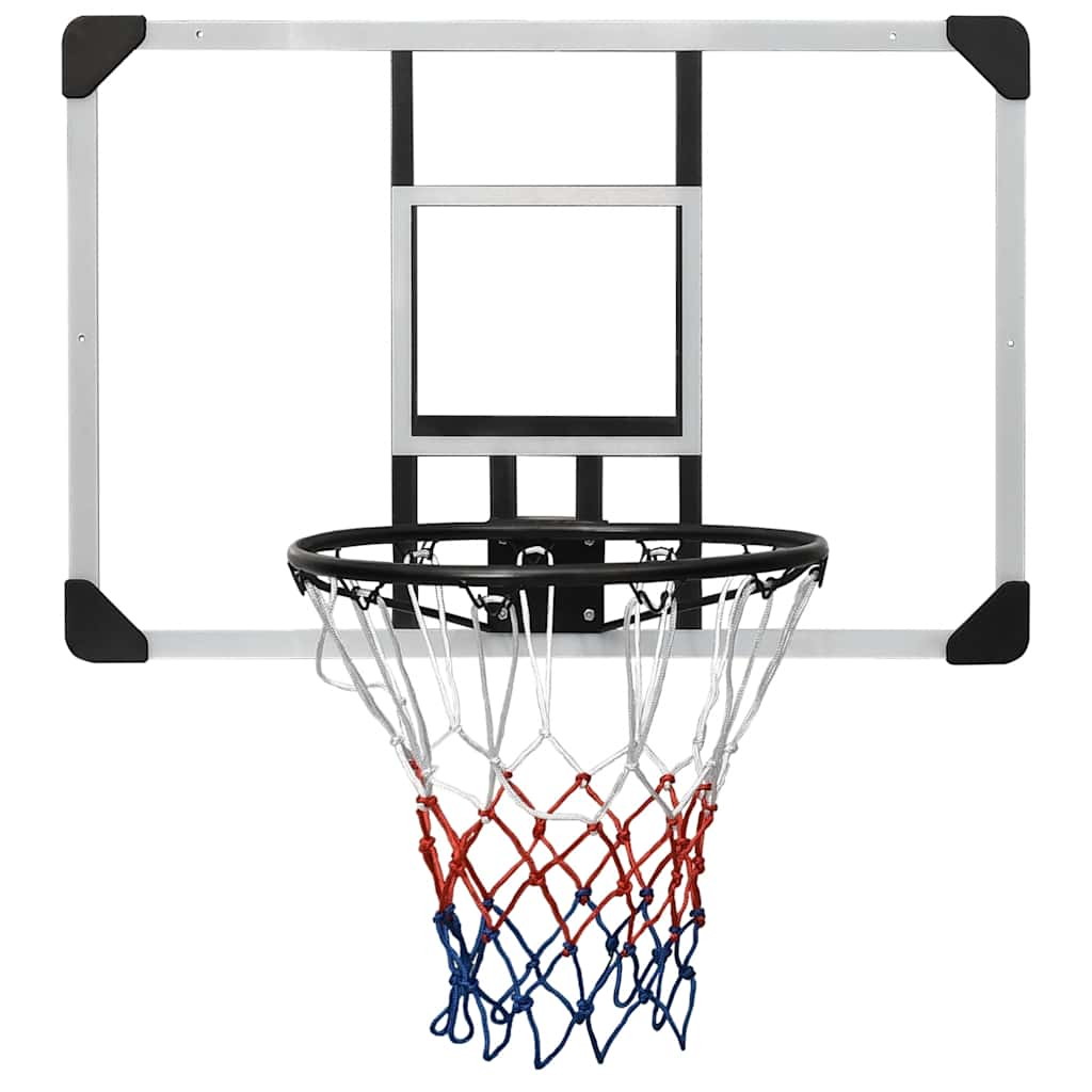 Basketball Backboard Transparent 90X60X2.5 Cm Polycarbonate