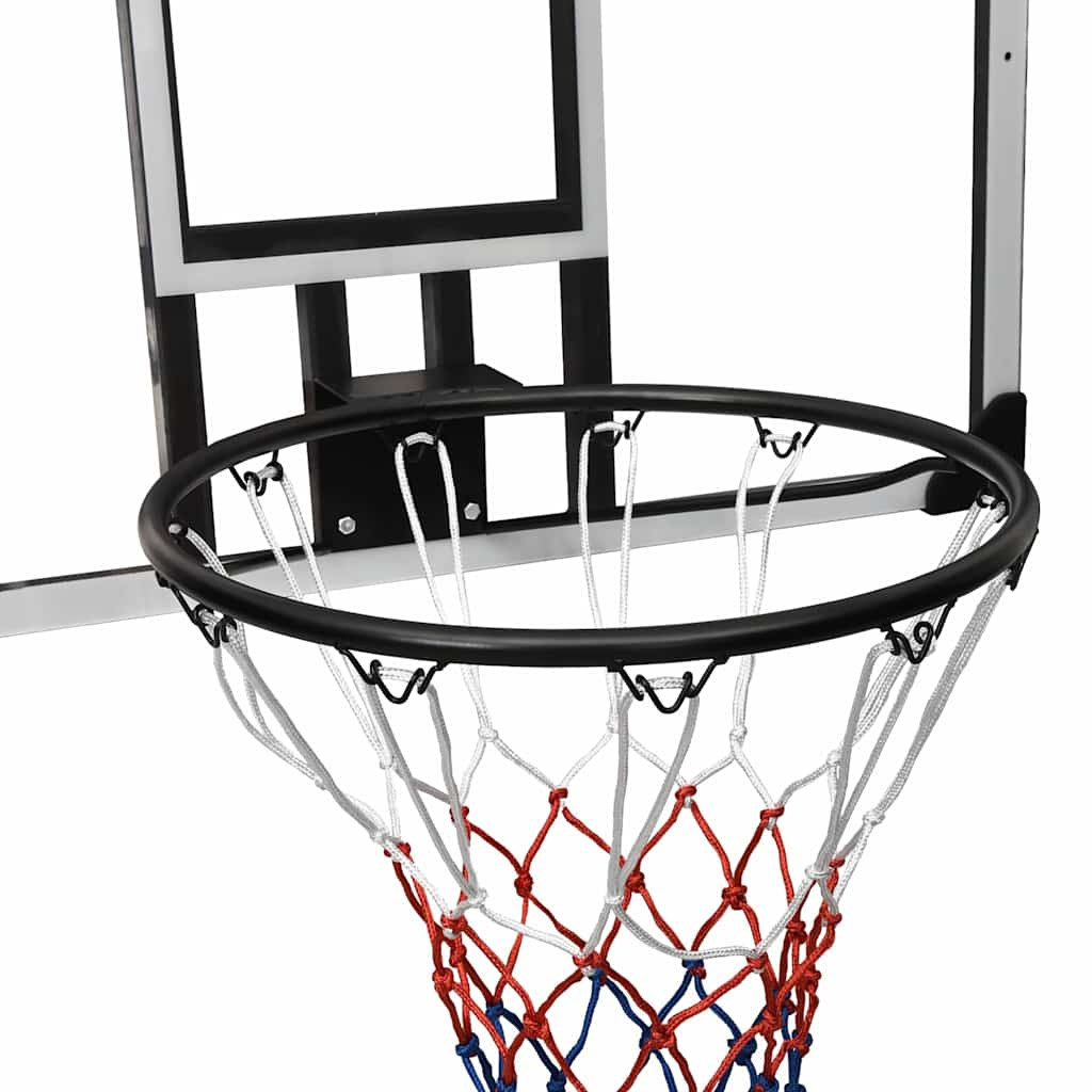 Basketball Backboard Transparent 90X60X2.5 Cm Polycarbonate