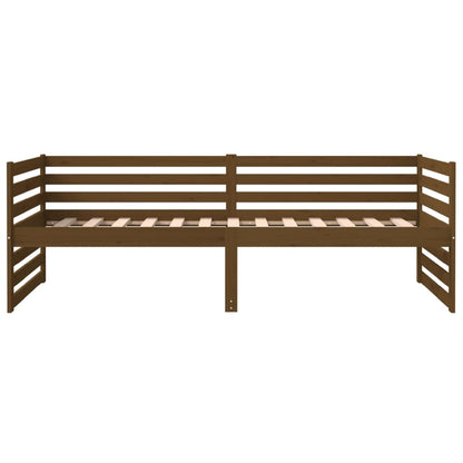 Day Bed Honey Brown 80X200 Cm Solid Wood Pine