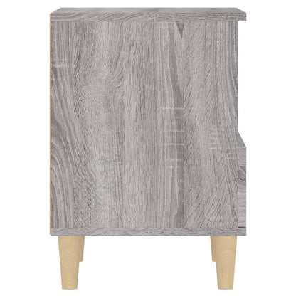 Bedside Cabinet Grey Sonoma 40X35X50 Cm