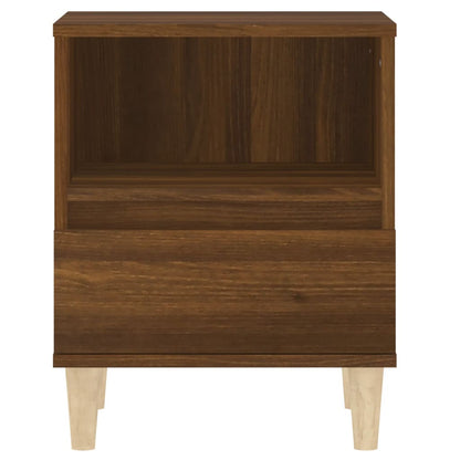 Bedside Cabinet Brown Oak 40X35X50 Cm