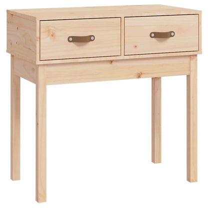 Console Table 76.5X40X75 Cm Solid Wood Pine