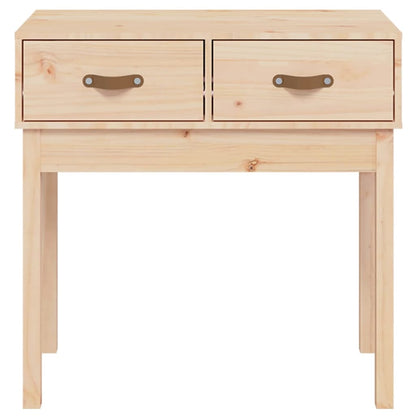 Console Table 76.5X40X75 Cm Solid Wood Pine