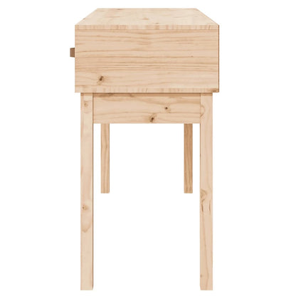 Console Table 114X40X75 Cm Solid Wood Pine