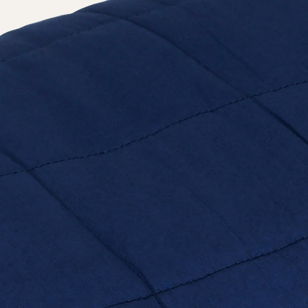 Weighted Blanket Blue 138X200 Cm Single 6 Kg Fabric