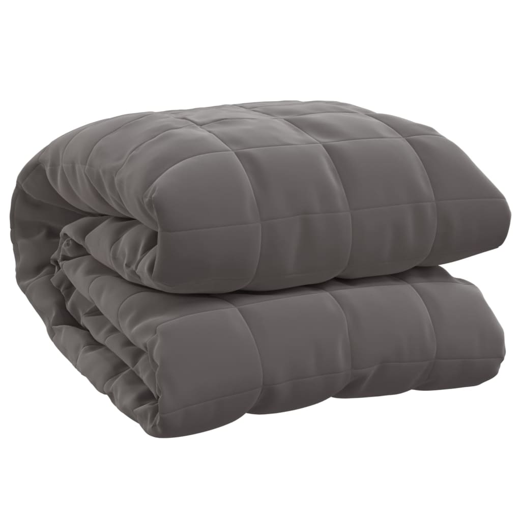 Weighted Blanket Grey 120X180 Cm 5 Kg Fabric